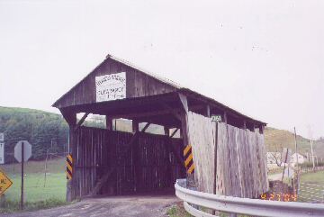 Woods Bridge PA-30-26. Photo by Lisette Keating, 4/27/04